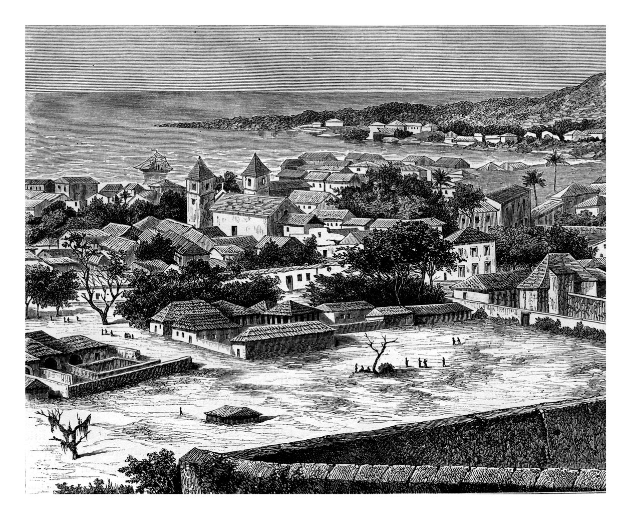 Sao Paulo, Luanda, Angola, 19. század alkotó: Alexandre de Bar