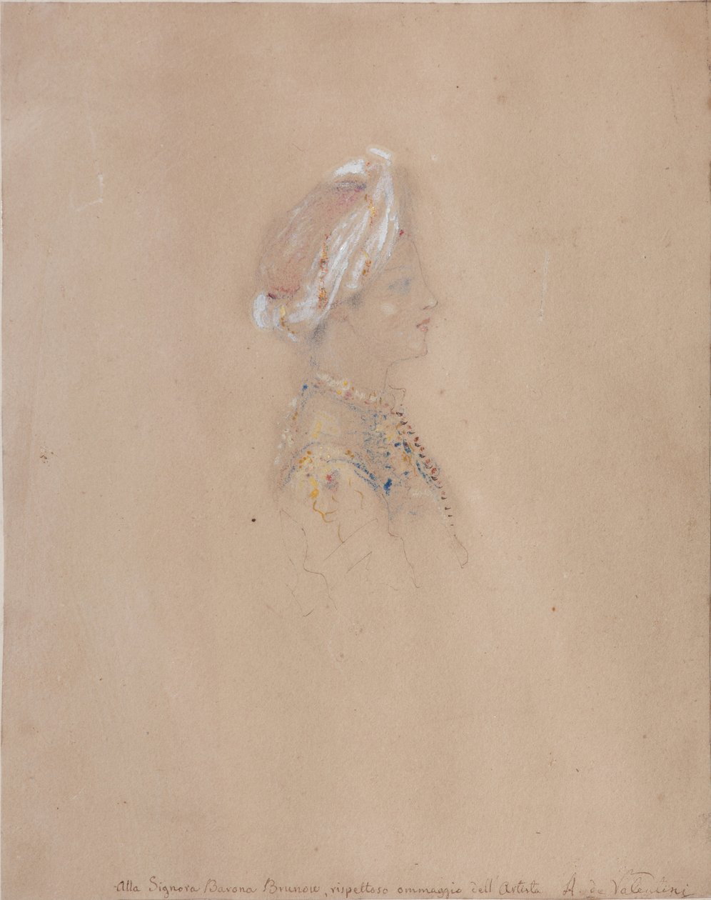Nyikolaj Nyikolajevics orosz nagyherceg portréja 1831–1891, 1830–1840 alkotó: Alexandre de Valentini