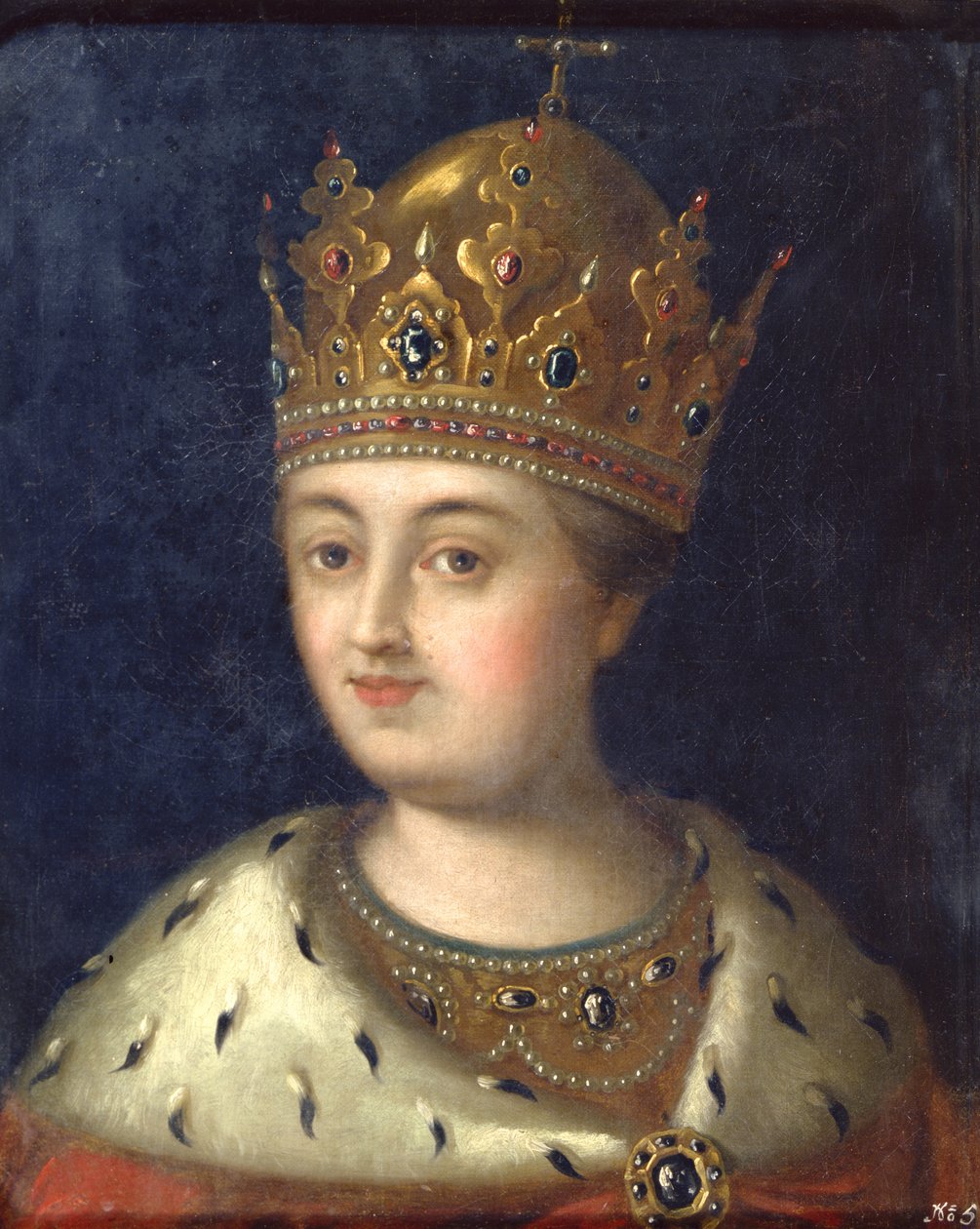 Sophia régens portréja, 1772 alkotó: Alexei Petrovich Antropov