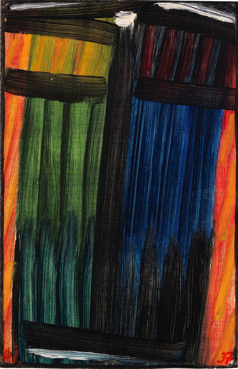 Nagy meditáció: Purgatórium I, 1937. alkotó: Alexei Javlensky von