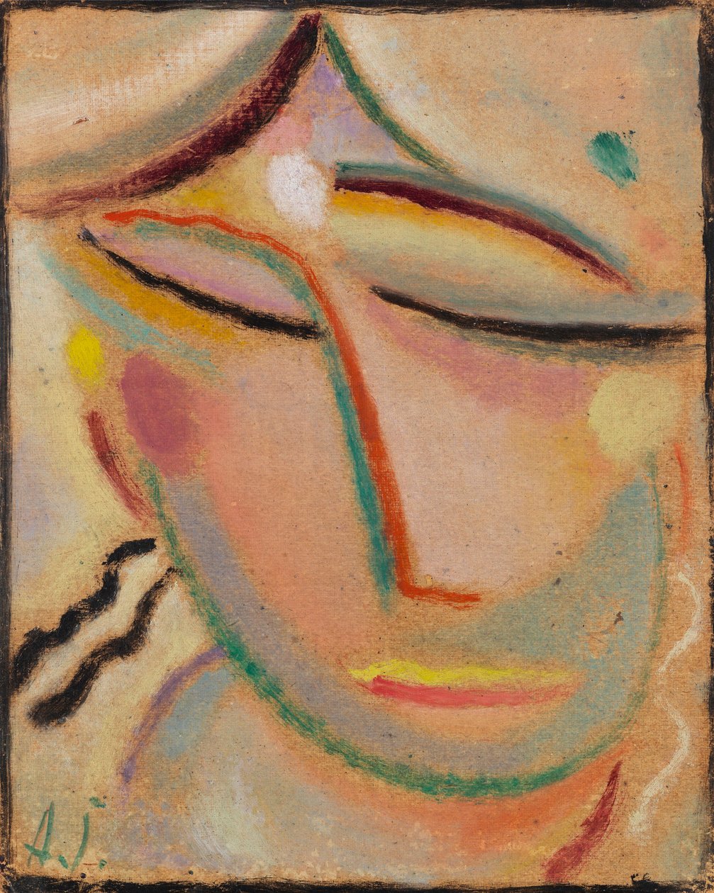 Kis fej, c. 1922. alkotó: Alexei Javlensky von