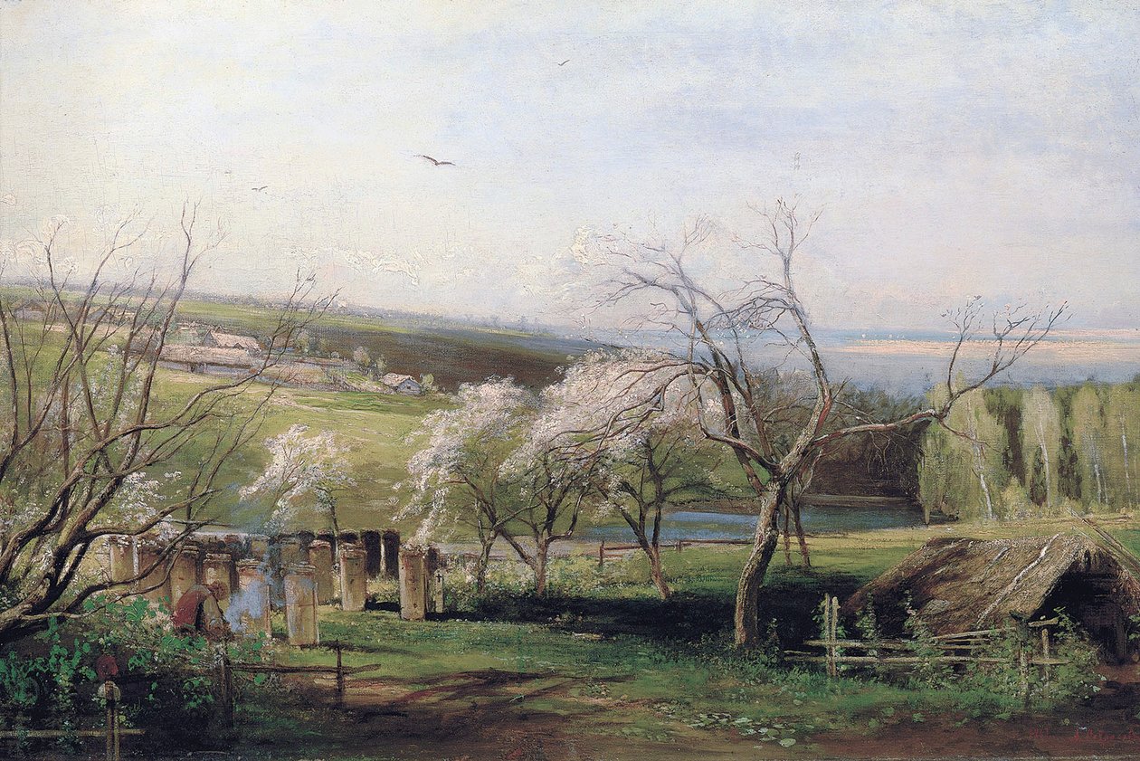 Országnézet, 1867. alkotó: Alexei Kondratyevich Savrasov