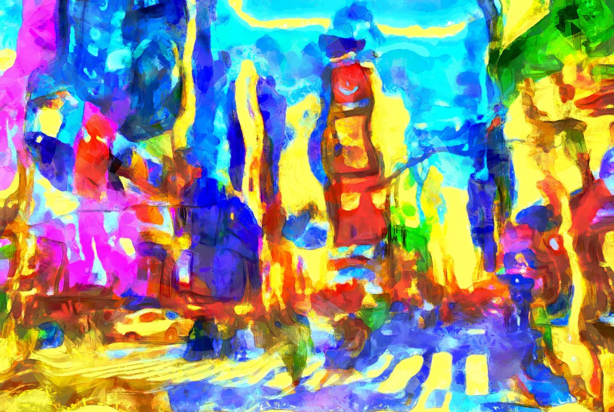 Keresztutak,2020,(vegyes technika) alkotó: Alexei Makhov