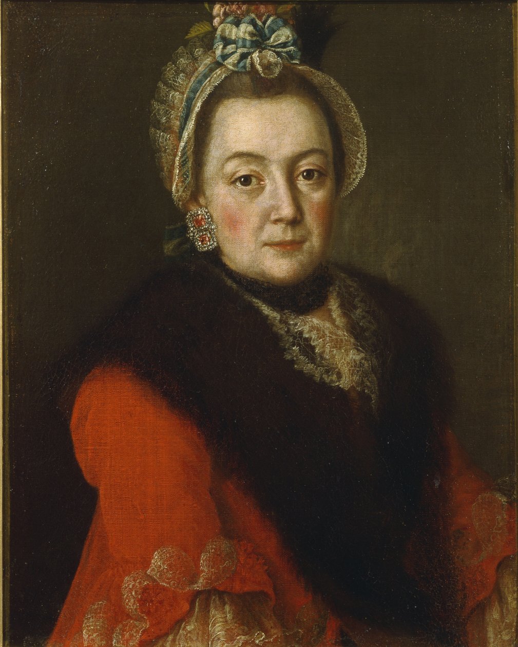 Anna Ivanovna Kolicsova portréja, 1768 alkotó: Alexei Petrovich Antropov