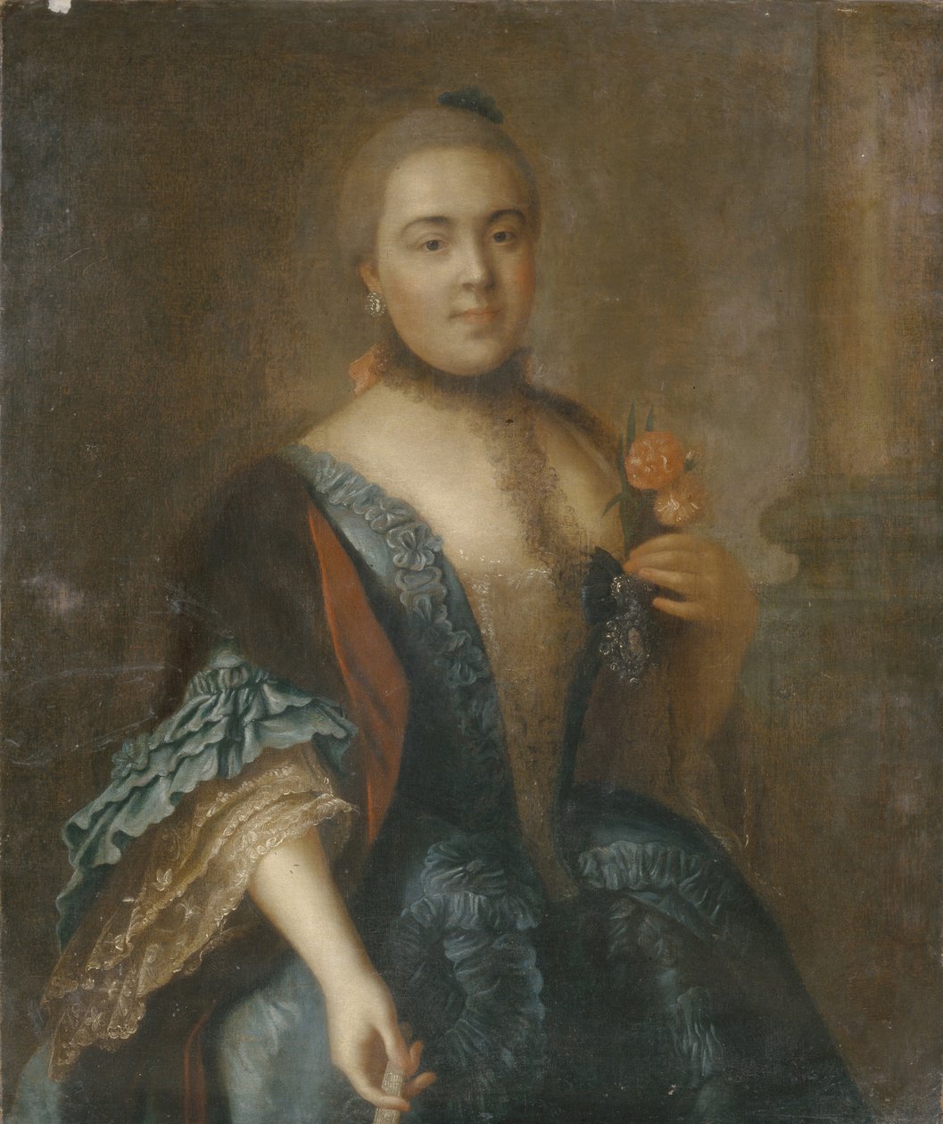 Erzsébet Voroncova grófnő portréja 1739-1792, 1762 alkotó: Alexei Petrovich Antropov
