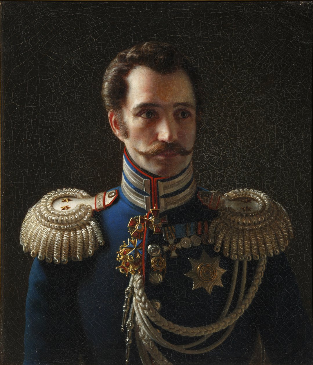 Leonty Vasziljevics Dubelt portréja 1792-1862, a csendőrhadtest vezérkari főnöke, c. 1843 alkotó: Alexei Vasilyevich Tyranov