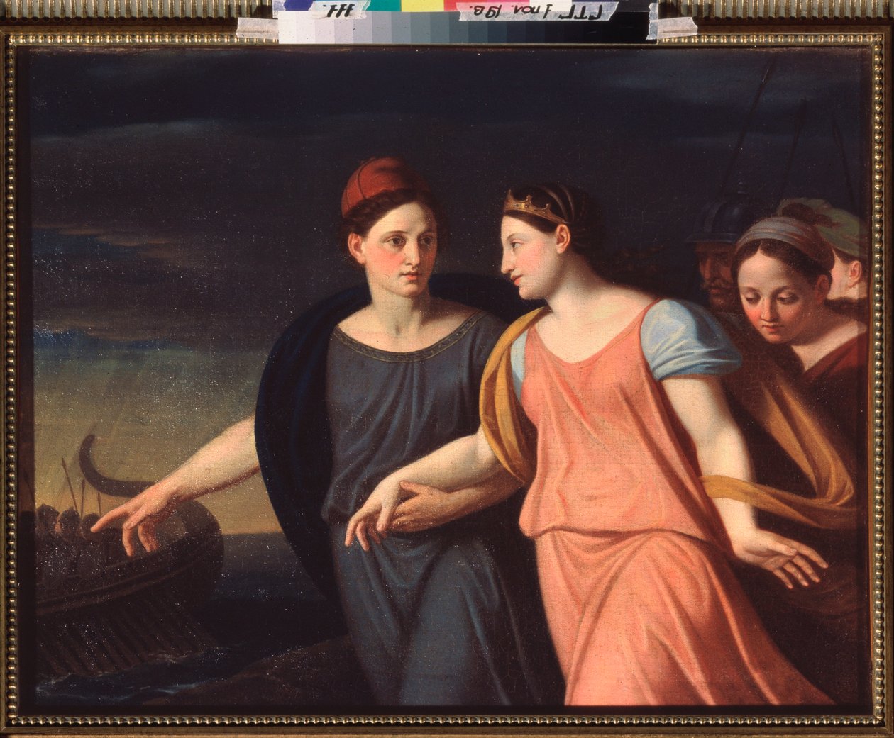 Paris Abducting Helene (Paris Abducting Helen) – Alekszej Jegorovics Jegorov (1776-1851) festménye, olaj, vászon alkotó: Alexei Yegorovich Yegorov