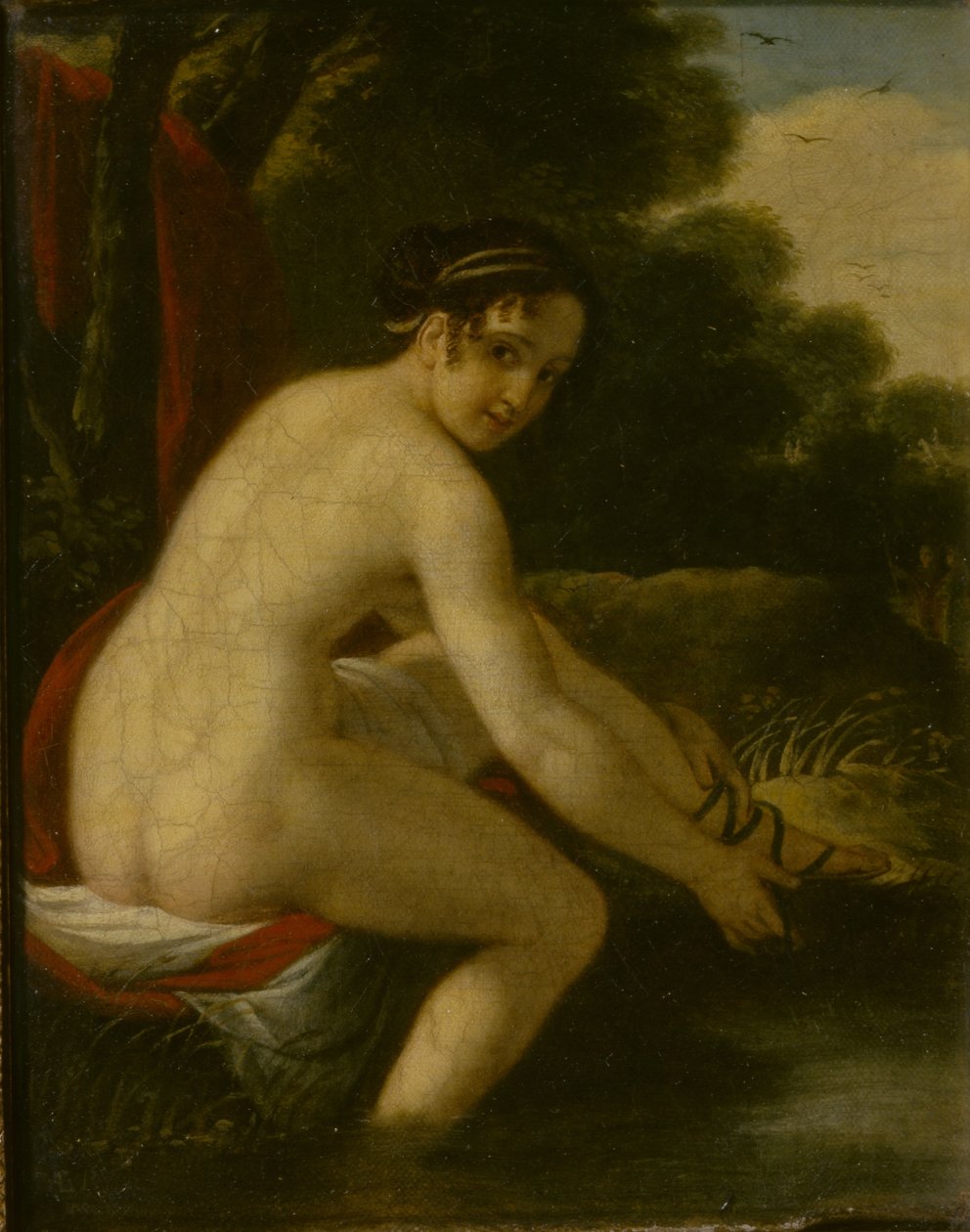 Susanna a fürdőjében, 1813 alkotó: Alexei Yegorovich Yegorov