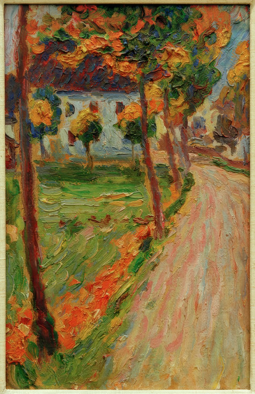 A. kontra Jawlensky, Landstraße alkotó: Alexej von Jawlensky