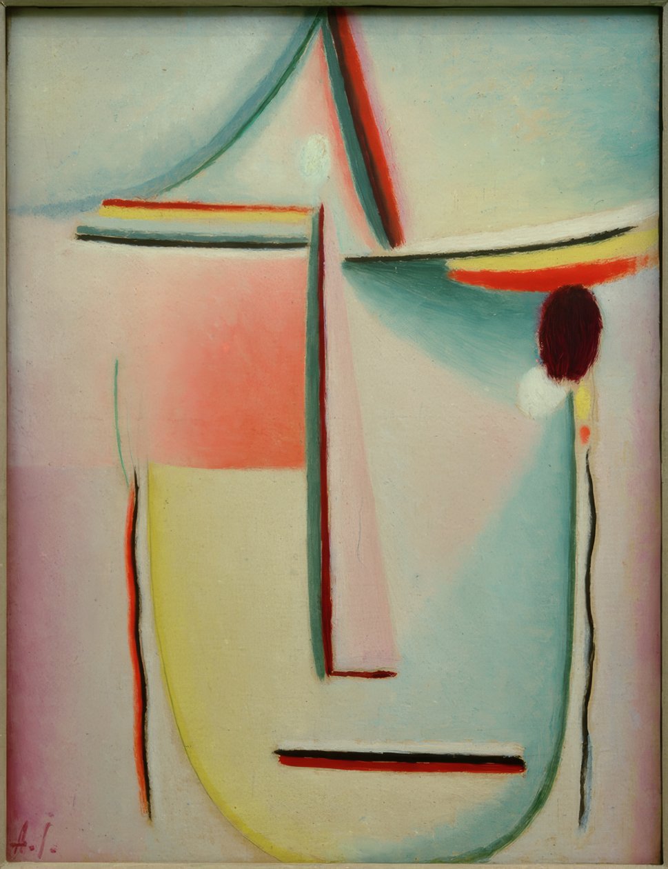 Absztrakt fejléc: Végzet alkotó: Alexej von Jawlensky