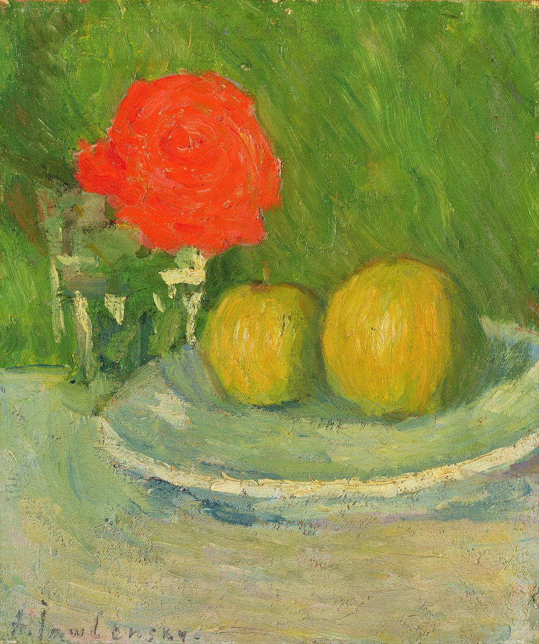Alma és rózsa, 1905 alkotó: Alexej von Jawlensky