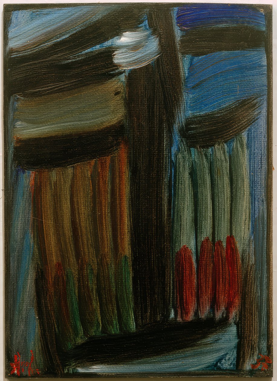 Meditáció: Magányosan a kék éjszakában alkotó: Alexej von Jawlensky