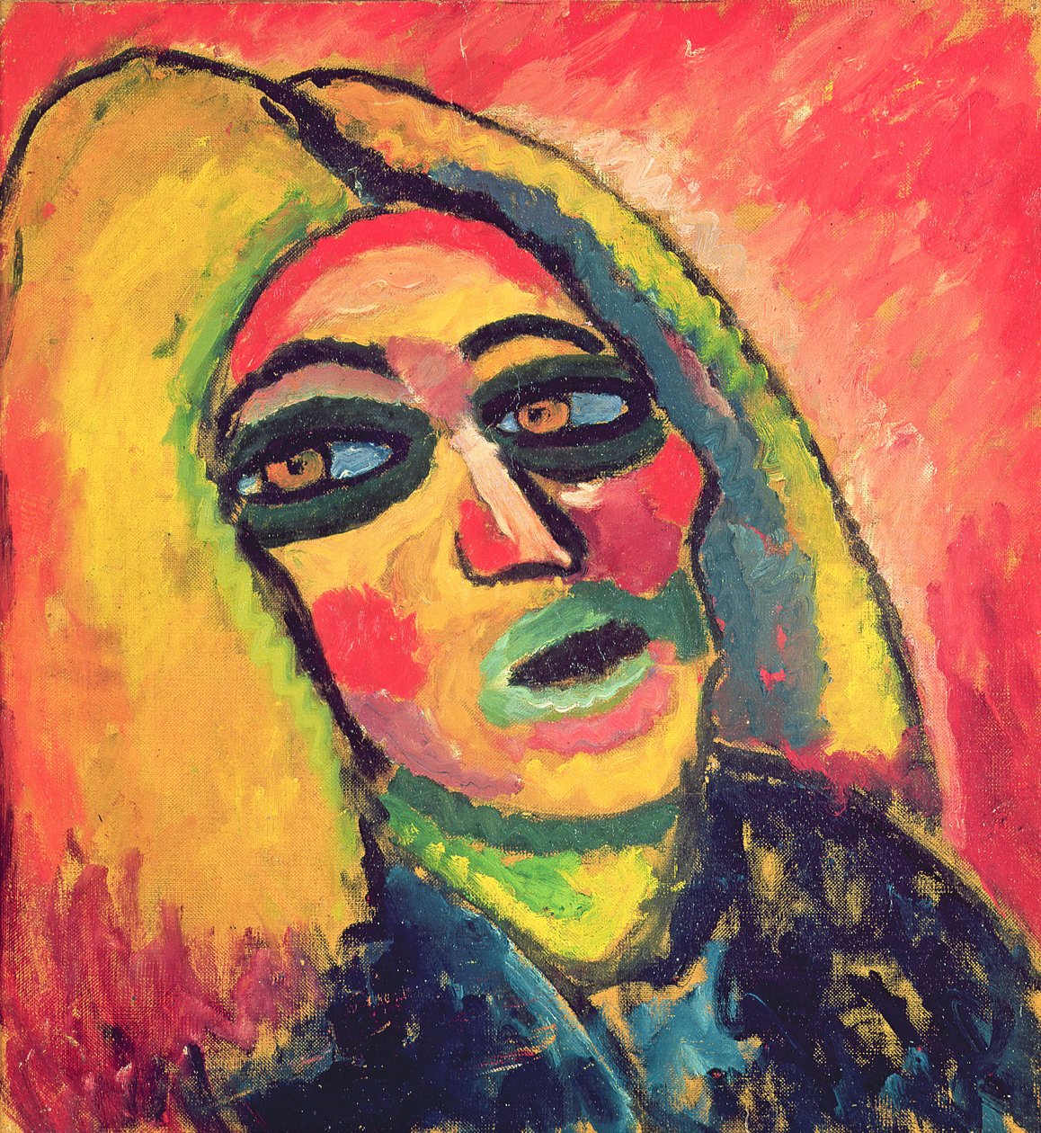 Női portré, 1912 alkotó: Alexej von Jawlensky