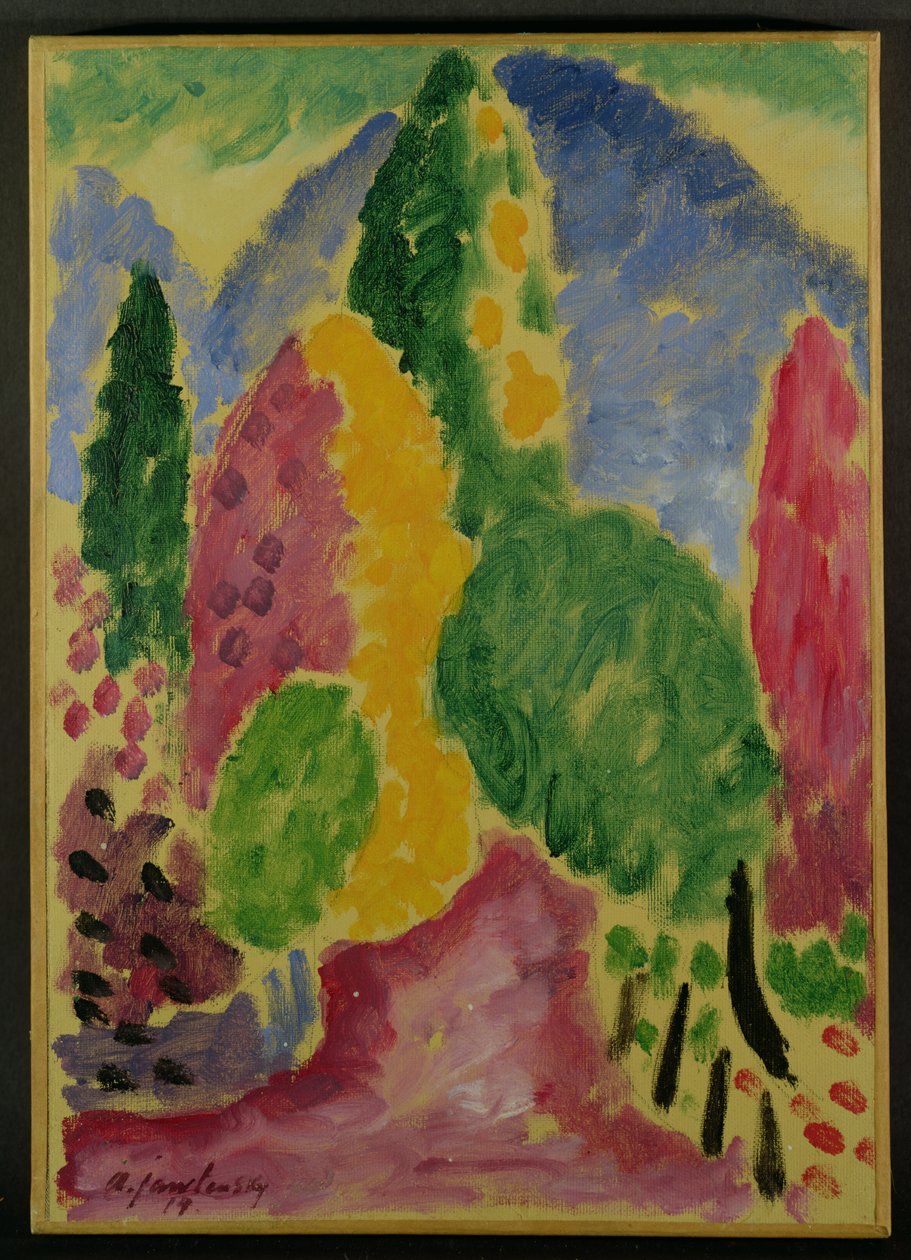 Variáció, 1914 alkotó: Alexej von Jawlensky
