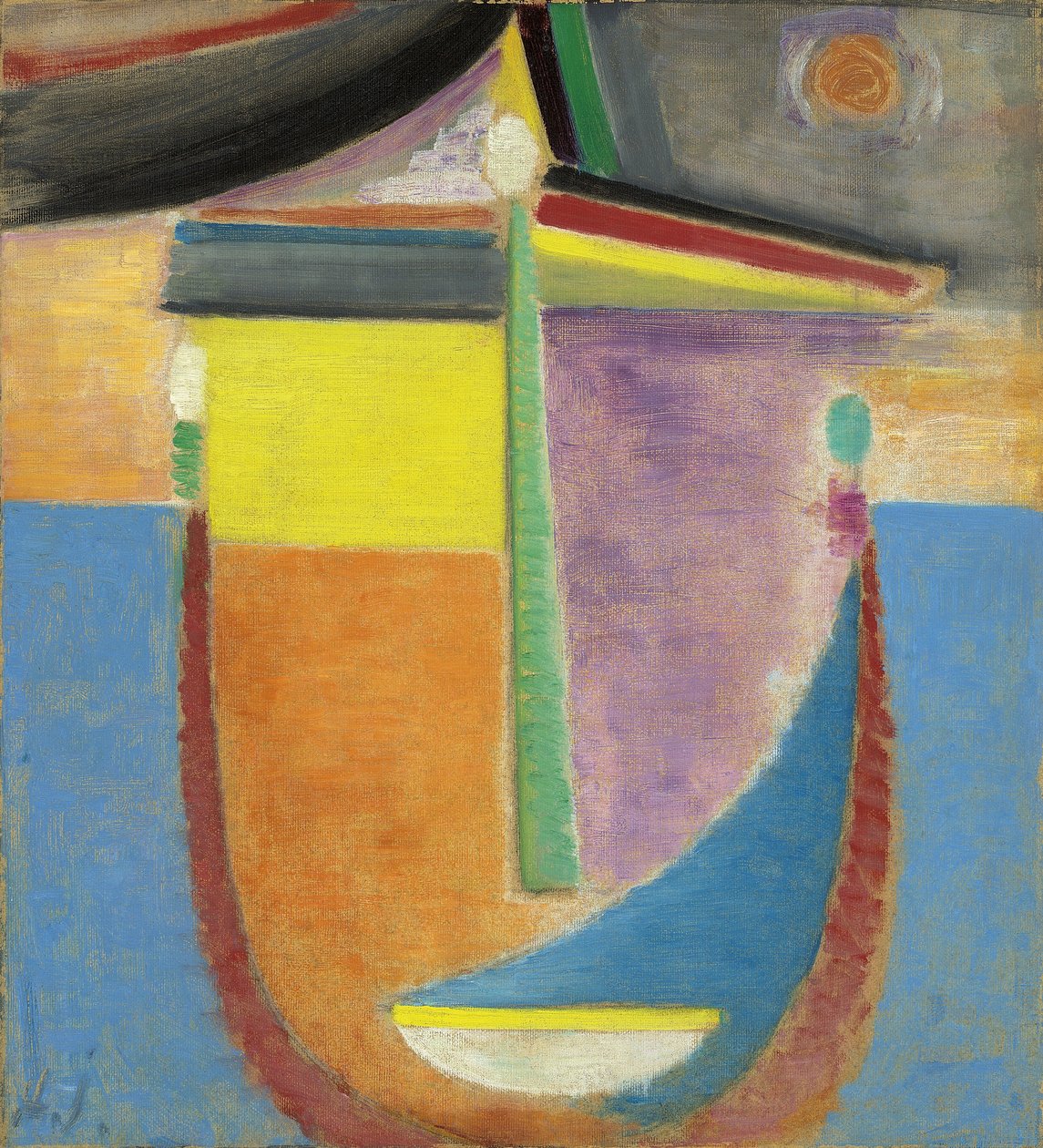 Absztrakt fej: Kompozíció, 1924 alkotó: Alexej von Jawlensky