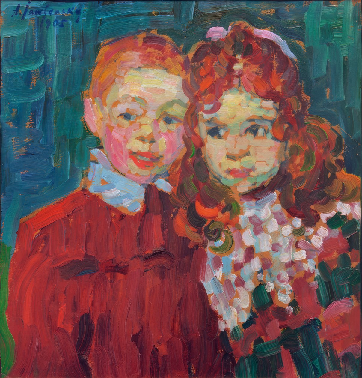 André és Katja alkotó: Alexej von Jawlensky