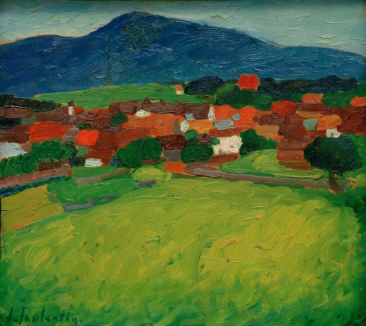 Murnau falu alkotó: Alexej von Jawlensky