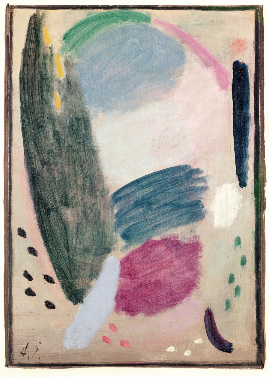 Álmodozás, vasárnap reggel, Ascona alkotó: Alexej von Jawlensky
