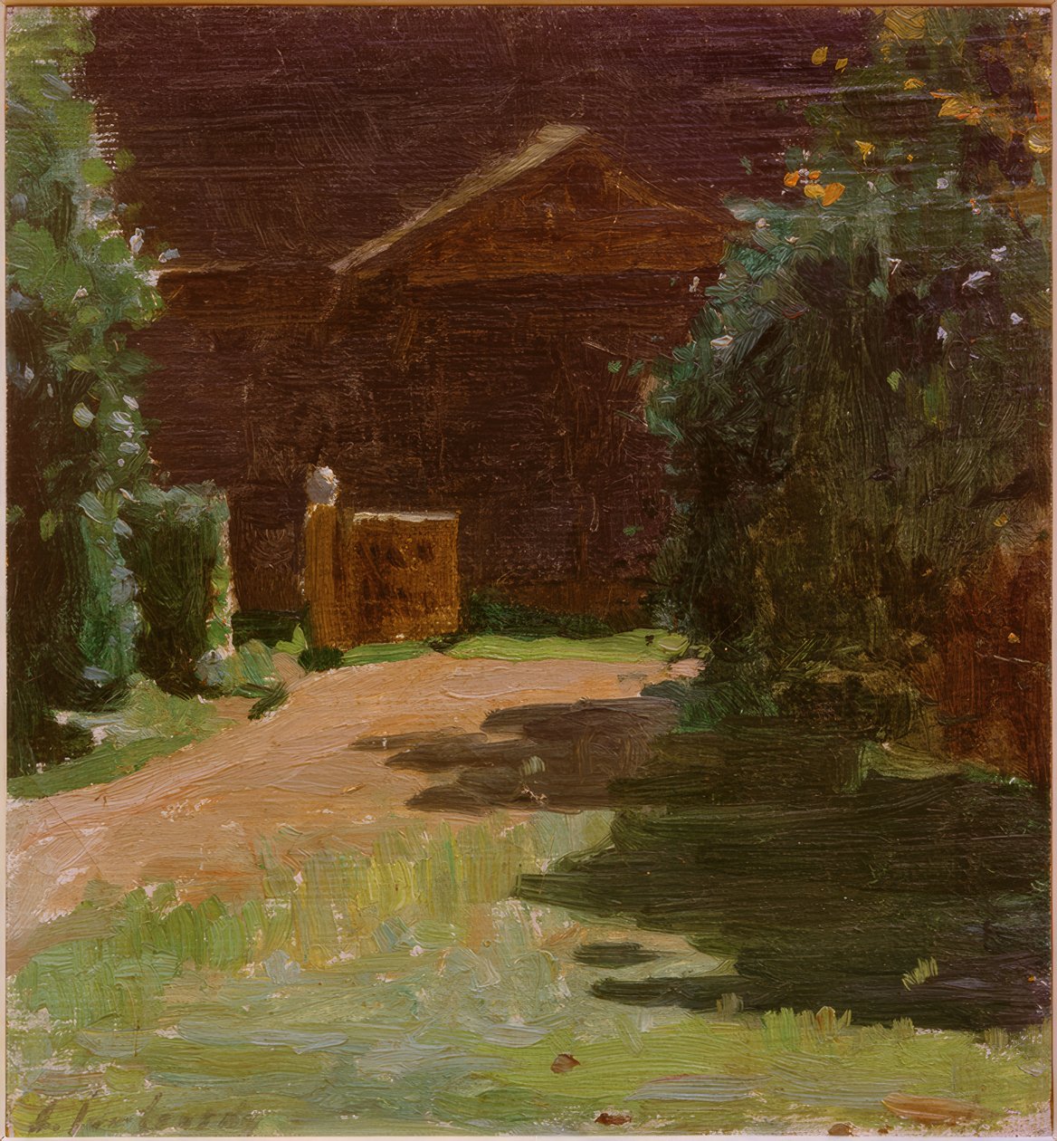 Az Ansbaki kastély bejárata alkotó: Alexej von Jawlensky