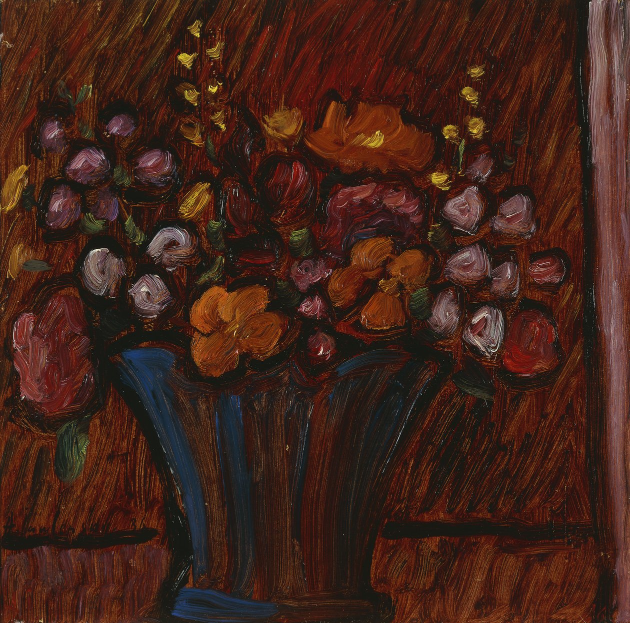 Virágcsendélet; Blumenstilleben, 1936 alkotó: Alexej von Jawlensky