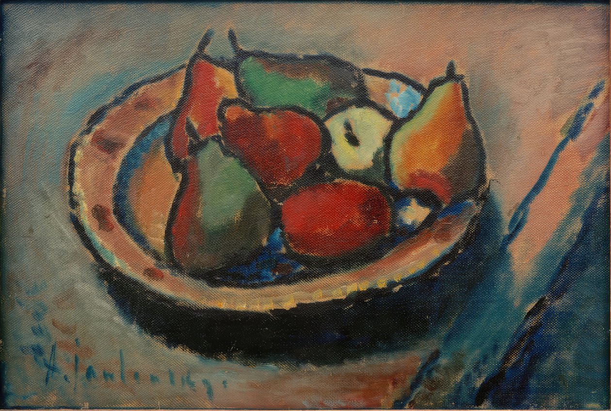 Gyümölcs csendélet alkotó: Alexej von Jawlensky