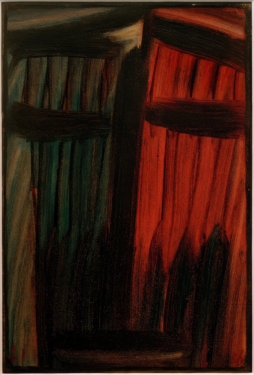 Nagy meditáció: Visszafogott parázs alkotó: Alexej von Jawlensky