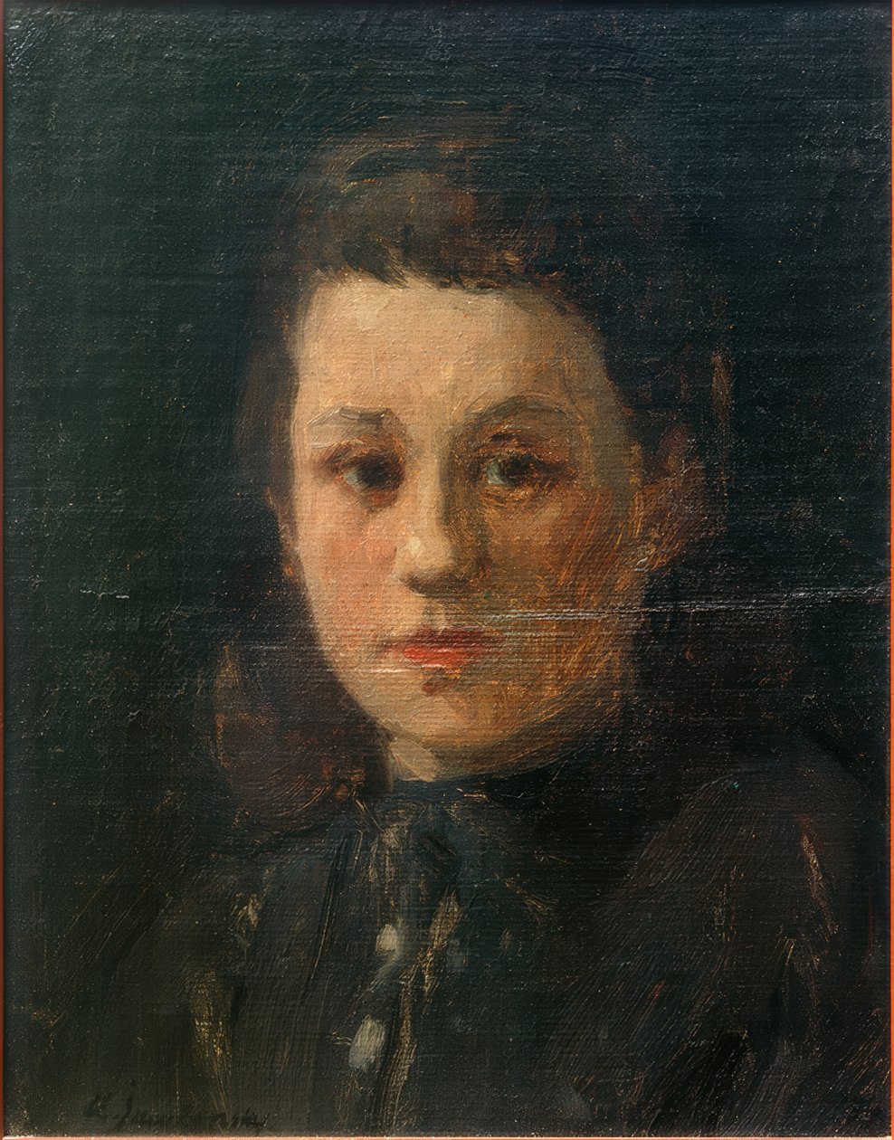 Helene, ifjúsági portré alkotó: Alexej von Jawlensky