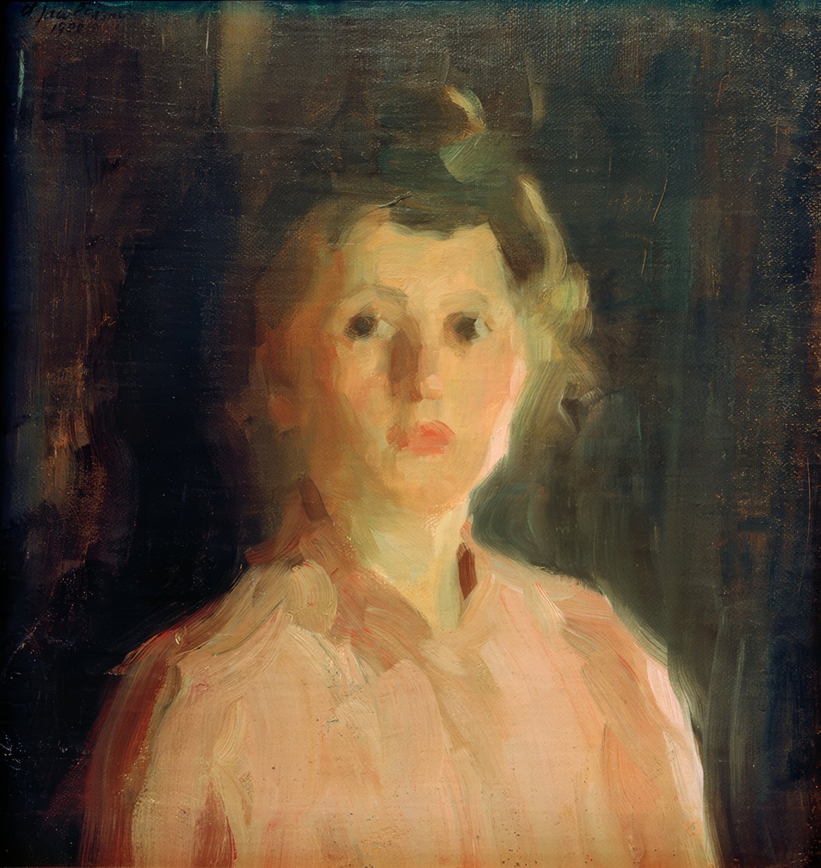 Helene tizenöt évesen alkotó: Alexej von Jawlensky
