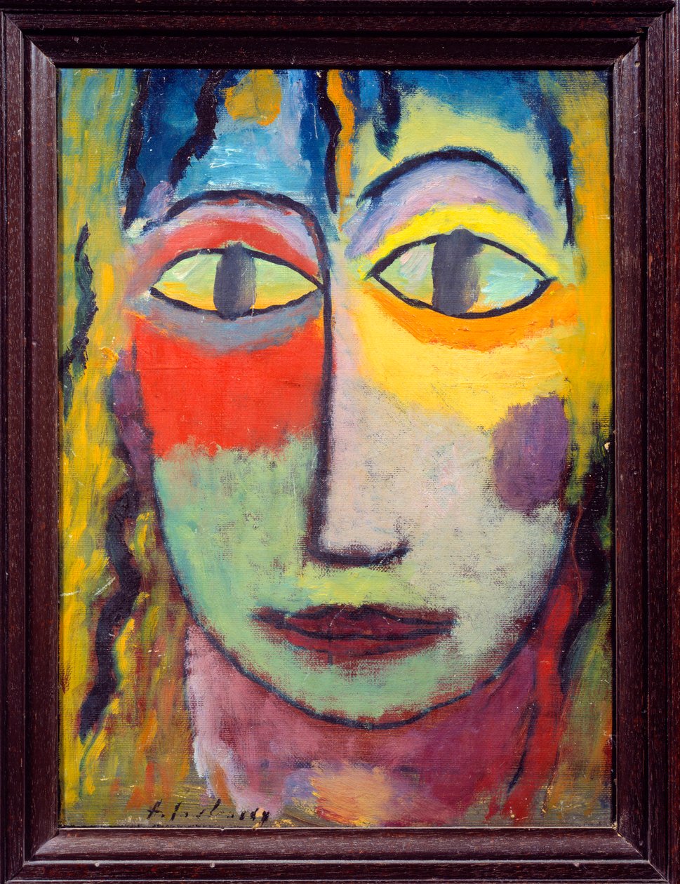 Meduse. Az orosz Alekszej von Javlenszkij (Alexi von Jawlensky, Alexej von Javlenski) festménye (1864-1941), XX. Lyon, Musee des Beaux Arts. alkotó: Alexej von Jawlensky