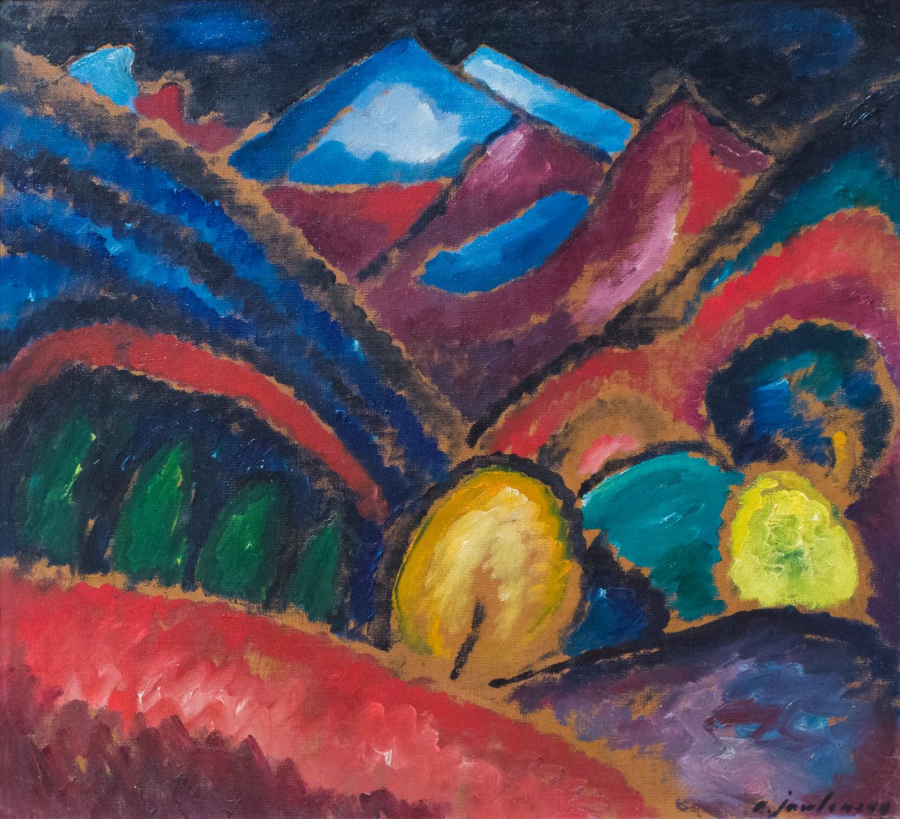 Murnau alkotó: Alexej von Jawlensky