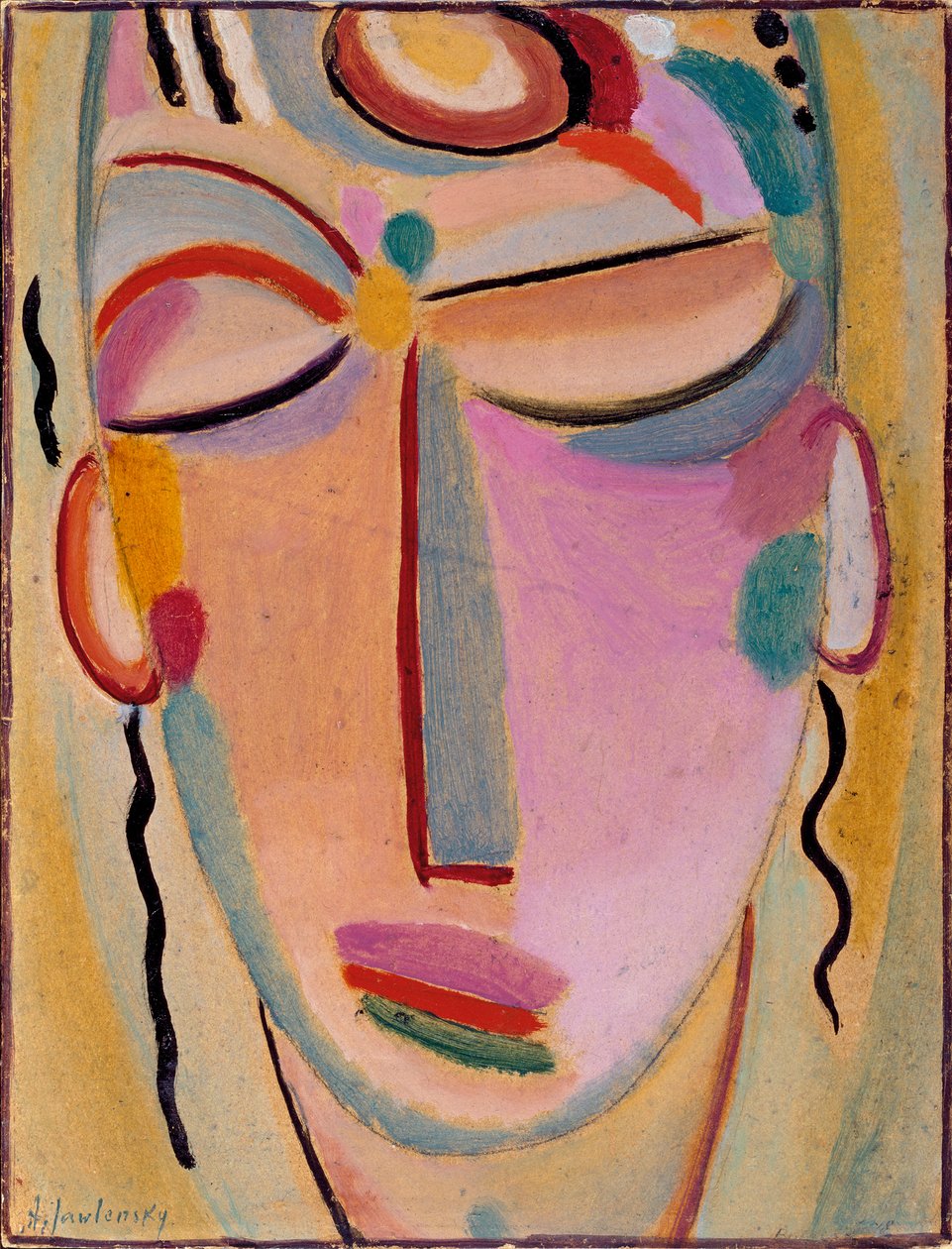 Misztikus elme: meditáció alkotó: Alexej von Jawlensky