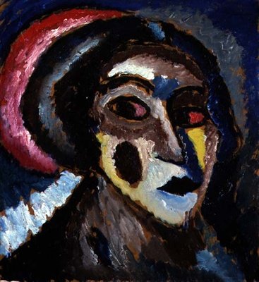 Portré Klamm alkotó: Alexej von Jawlensky