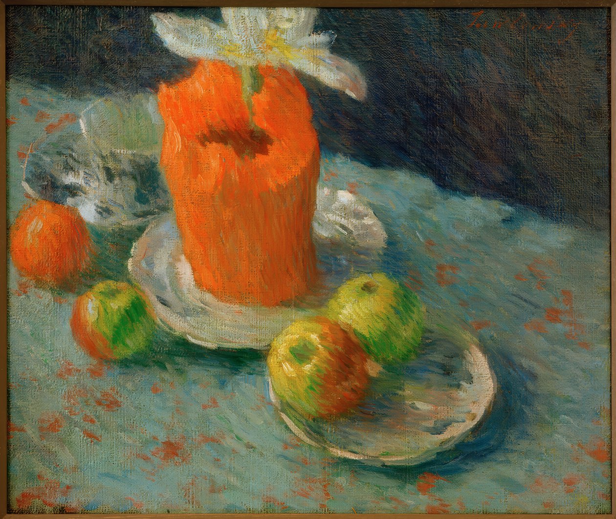 Csendélet és kék alkotó: Alexej von Jawlensky