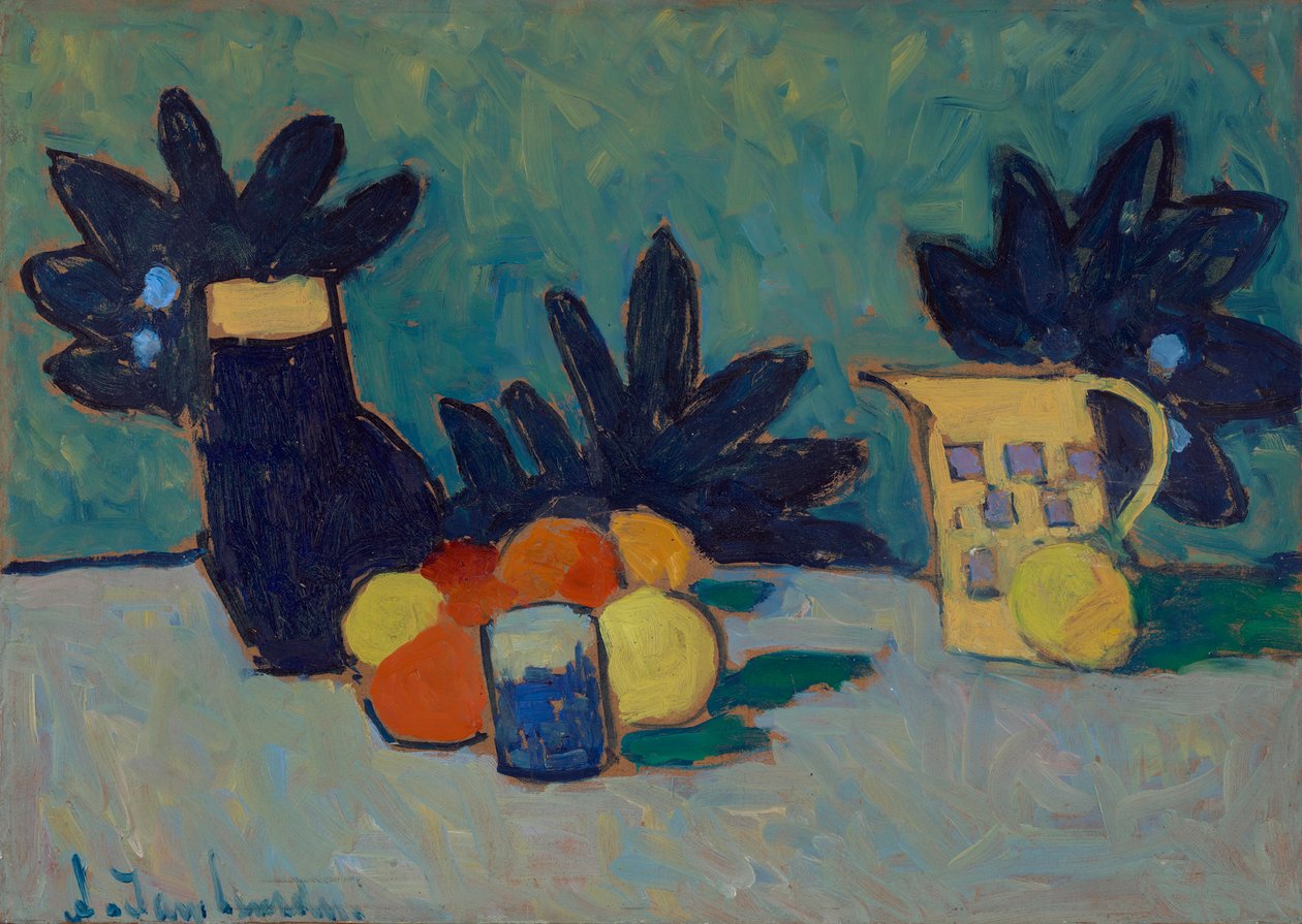 Csendélet gyümölcsökkel alkotó: Alexej von Jawlensky