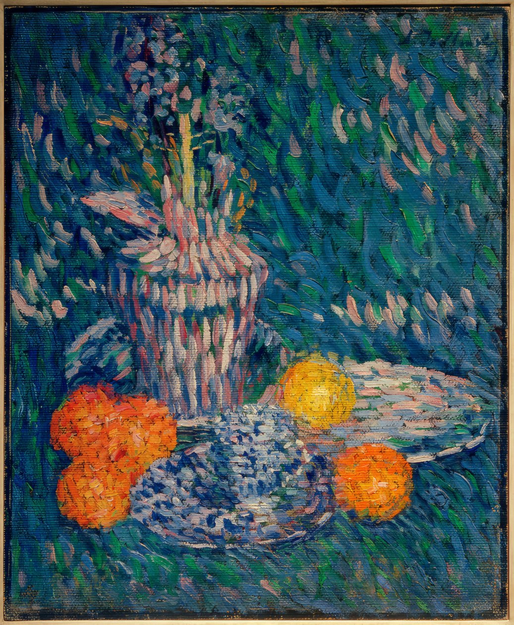 Csendélet jácinttal és naranccsal alkotó: Alexej von Jawlensky