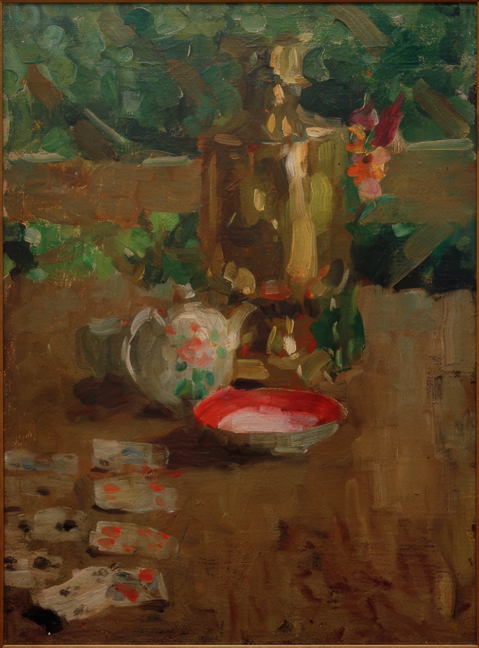Csendélet szamovárral alkotó: Alexej von Jawlensky