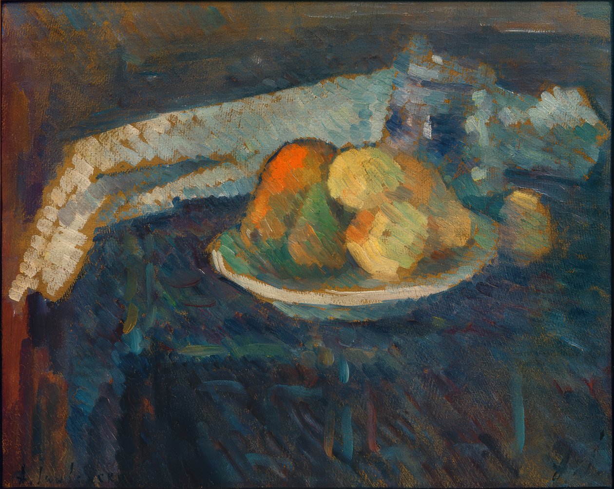 Csendélet szalvétával alkotó: Alexej von Jawlensky