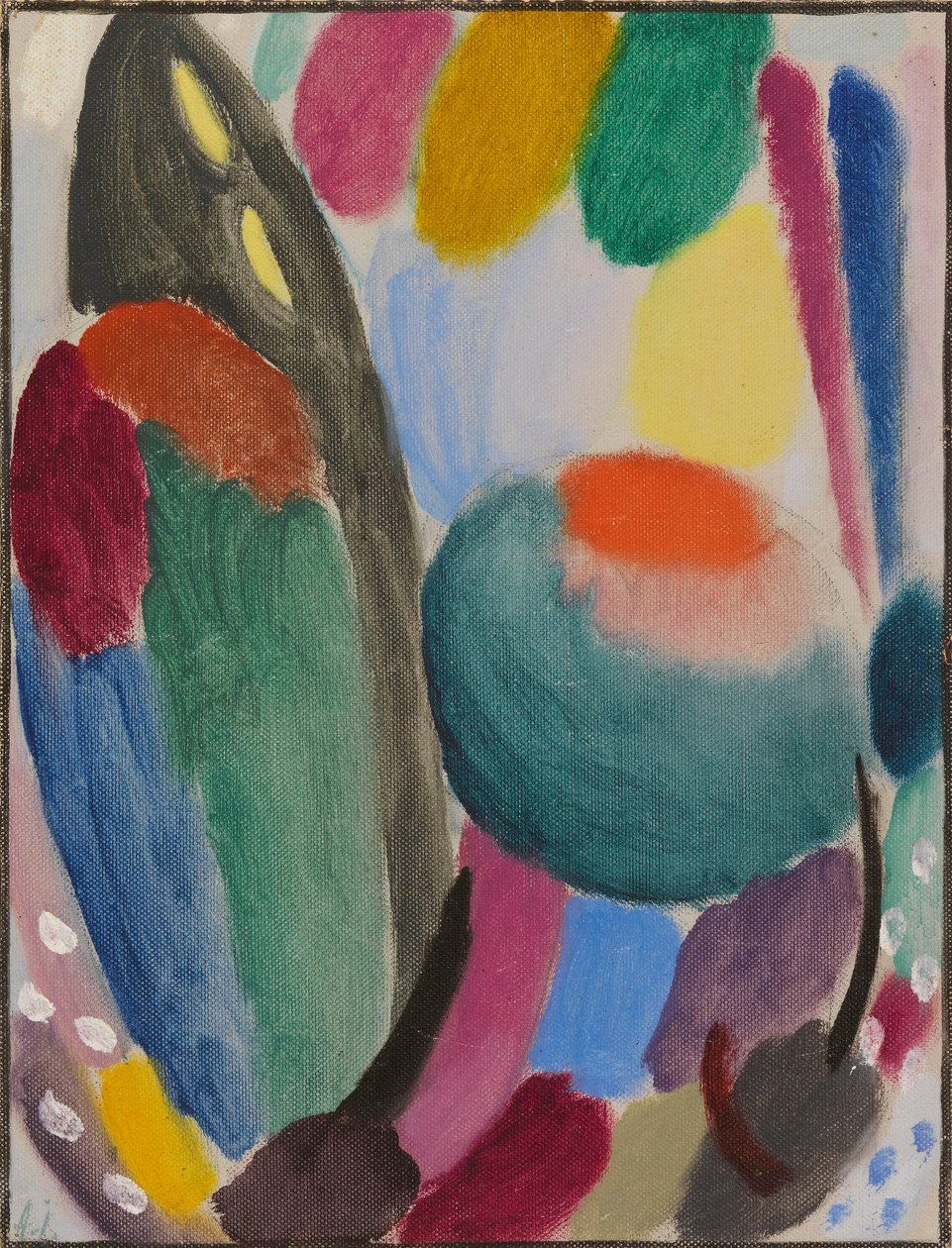 Változat: aroma és frissesség Hollandia, 1918. alkotó: Alexej von Jawlensky