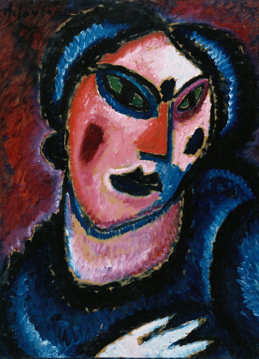 Fehér kesztyű, 1913 alkotó: Alexej von Jawlensky
