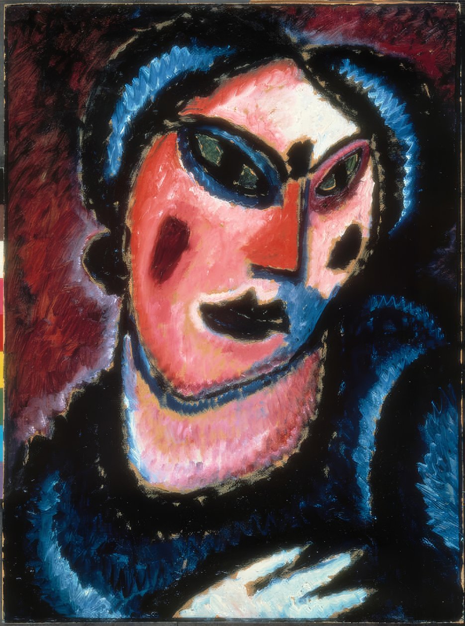 Nő feje alkotó: Alexej von Jawlensky