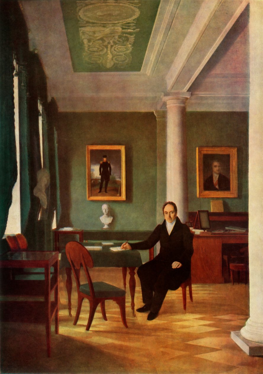 Kochubeys herceg tanulmánya, 1831-1834, 1965. alkotó: Alexey Venetsianov