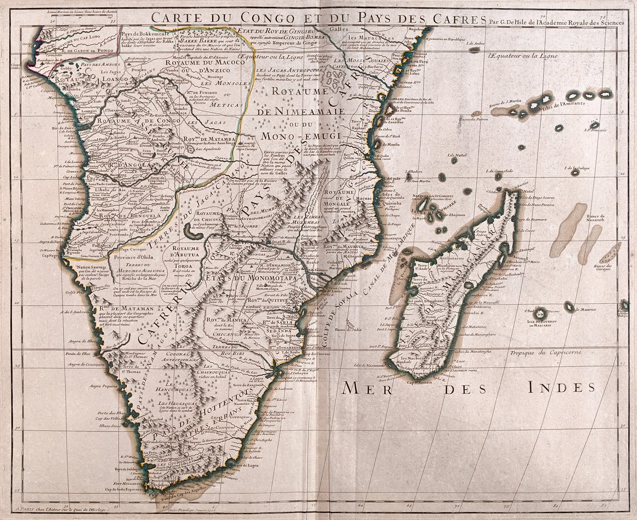 Kongó (Dél-Afrika) - A alkotó: Alexis Hubert Jaillot