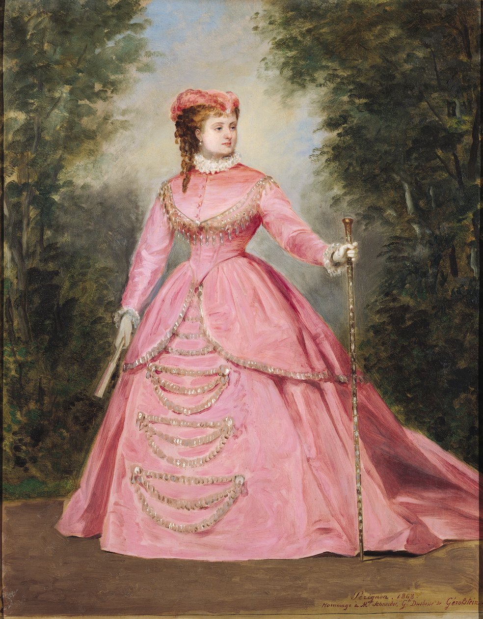Hortense Schneider (1838-1920) 1868 alkotó: Alexis Joseph Perignon