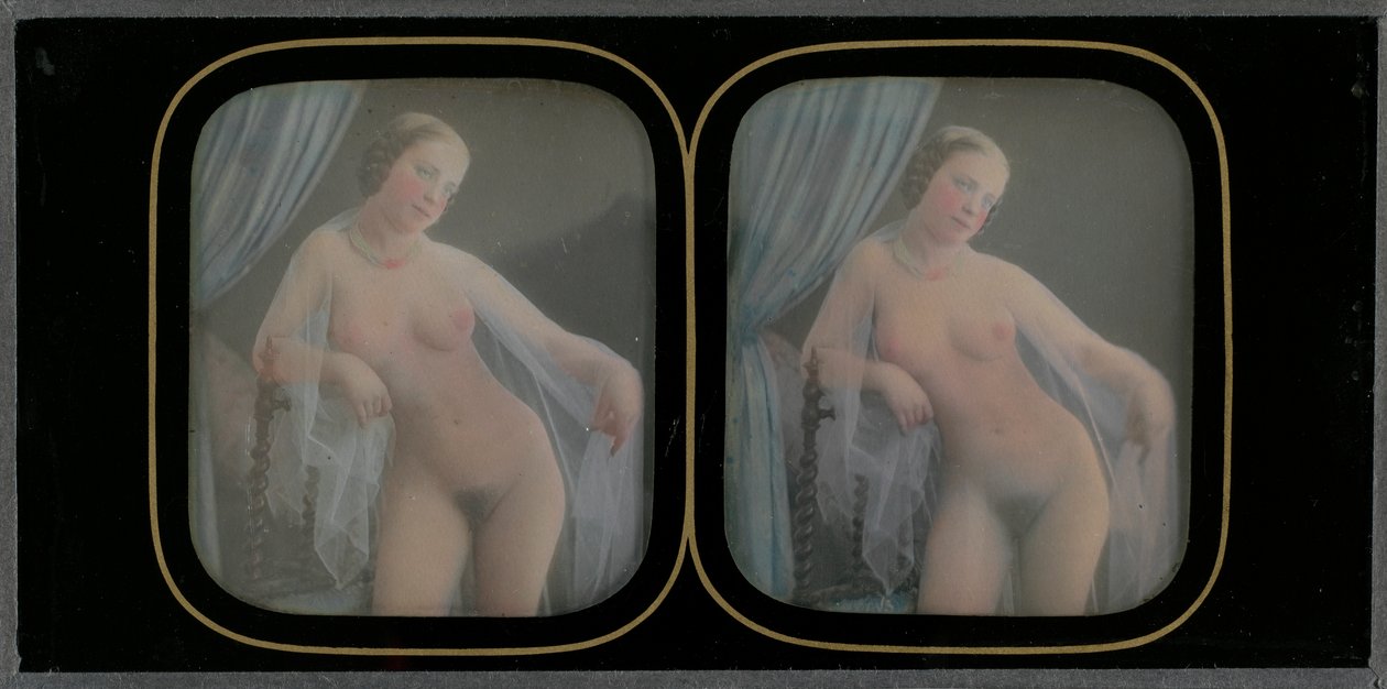 Névtelen akt, 1851-1852. alkotó: Alexis Louis Charles Arthur Gouin