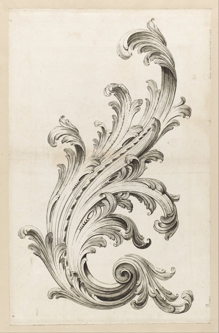 Acanthus Leaf Design alkotó: Alexis Peyrotte