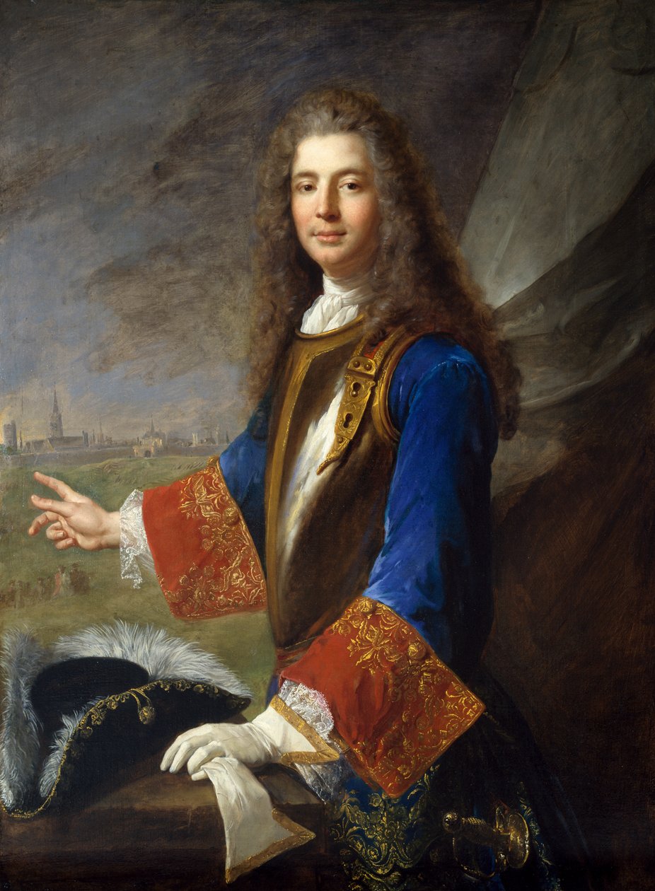 Charles Francois Marie de Custine, Wiltz lovagja, 1714 körül alkotó: Alexis Simon Belle