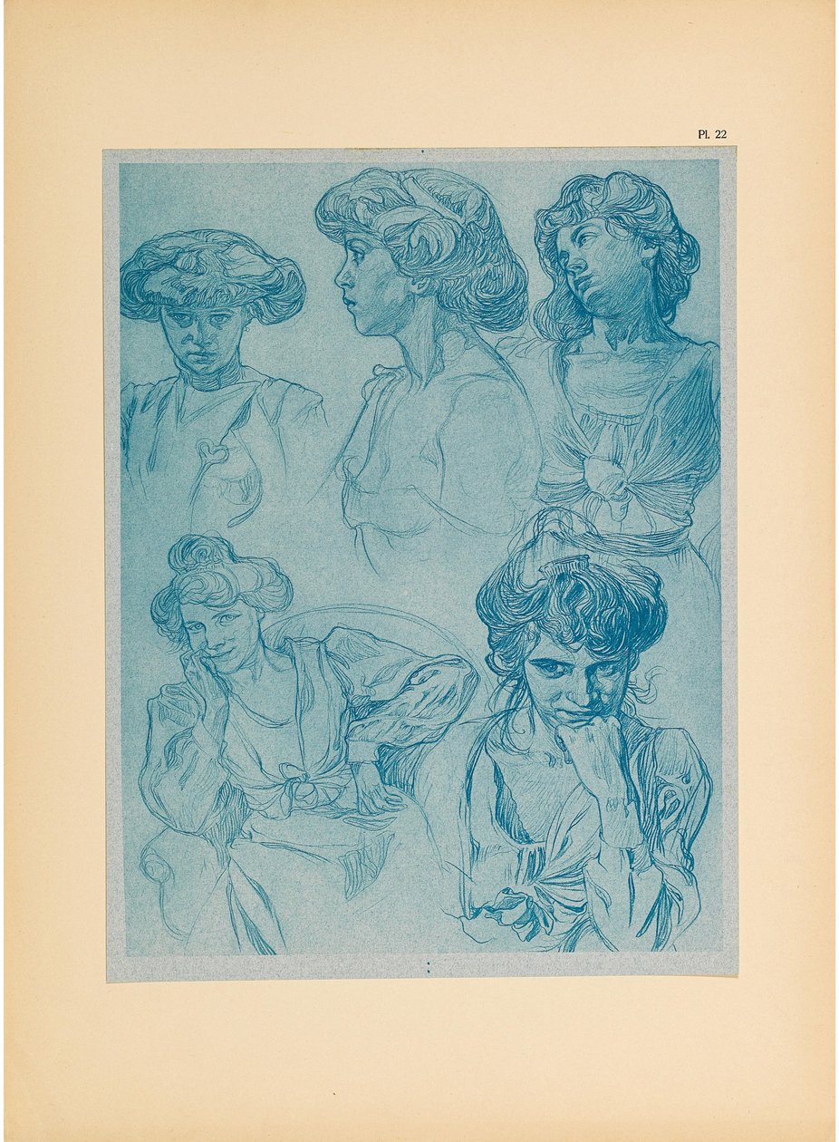 Dísziratok, 1902. alkotó: Alfons Marie Mucha