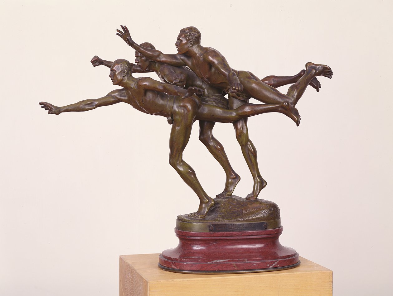 Au But, 1886-87 (bronz) alkotó: Alfred Boucher