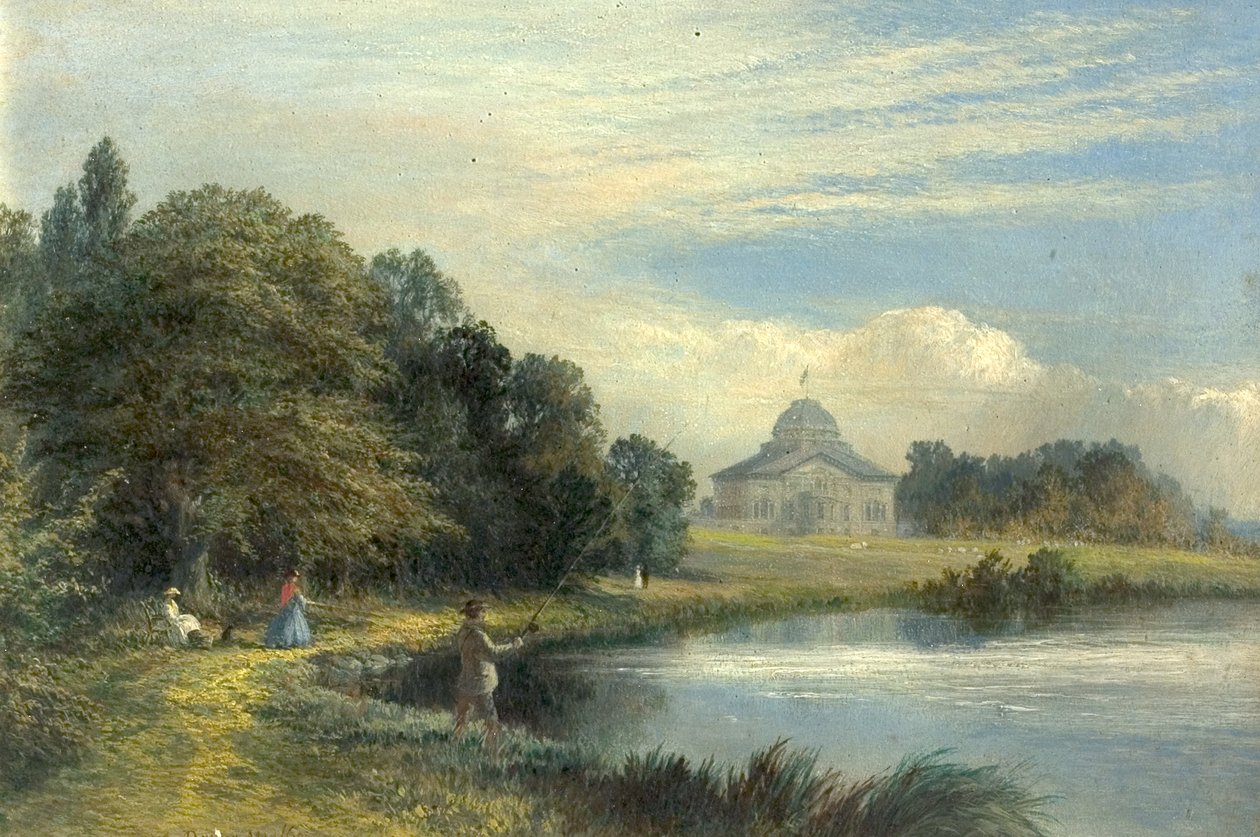 Nuthall Temple, Nottinghamshire, 1869 alkotó: Alfred Dawson