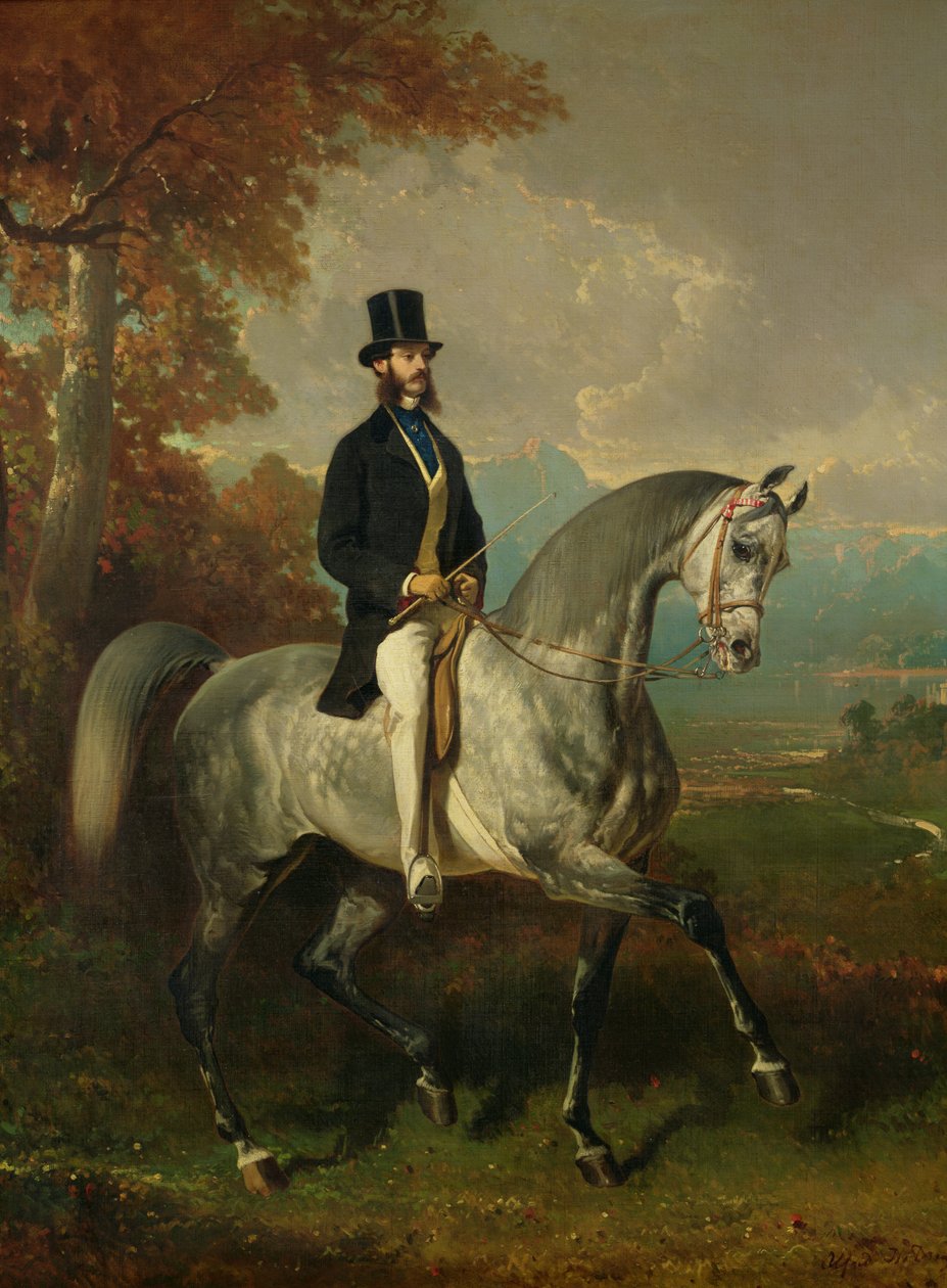 Alfred de Montgomery gróf (1810-91) 1850-60 alkotó: Alfred Dedreux